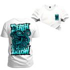 Camiseta Premium Estampada Algodão 30.1 Death Dow Frente Costas