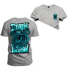 Camiseta Premium Estampada Algodão 30.1  Death Dow Frente Costas