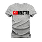 Camiseta Premium Estampada Algodão 30.1  Estrela Nexstar