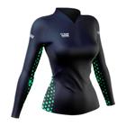 Camiseta Premium Mar Negro - Colmeia Verde - Feminina