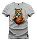 Camiseta Premium Plus Size Onca Basquete G1 a G5