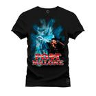 Camiseta Masculina Camp Half Blood Percy Jackson Laranja 2371