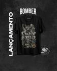 Camiseta Preta Banda Charlie Brown Jr Bomber Rock