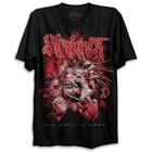 Camiseta Preta Banda Slipknot Máscaras All Hope Is Gone Bomber Rock Metal.