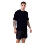 Camiseta preta lisa dry fit masculina marca elite pra treino