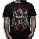 Camiseta Preta V-twin Cam Águia Kustom Kuture No Remorse