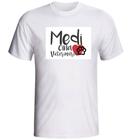 Camiseta Profissão Medicina Veterinária modelo branca fornecedor M&M Presentes Personalizados