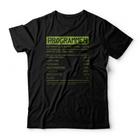 Camiseta Programmer Facts Studio Geek