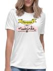 Camiseta promovida a madrinha dinda dindinha camisa