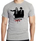 Camiseta Pulp Fiction Blusa criança infantil juvenil adulto camisa tamanhos