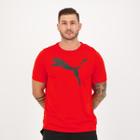 Camiseta Puma Active Big Logo 22 Vermelha