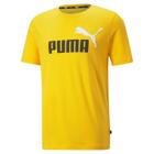 Camiseta Puma Ess+ 2 Logo Masculino - Amarelo