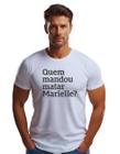 Camiseta Quem mandou matar marielle M01