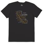 Camiseta Quiksilver Cali Surf Guide SM24 Masculina Preto