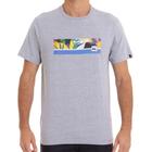 Camiseta Quiksilver Jam It Masculina Cinza