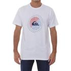 Camiseta Quiksilver New Shook Masculina Branco