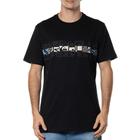 Camiseta Quiksilver Word Block WT24 Masculina Preto