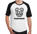 Camiseta Raglan 100% Algodão - Radiohead