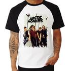 Camiseta Raglan Arctic Monkeys Coleção Bandas de Rock 4