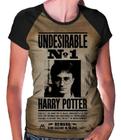 Camiseta Raglan Baby Look Harry Potter Ref:394