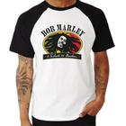 Camiseta Raglan Bob Marley Reggae Rots Jamaica 10