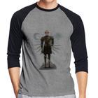 Camiseta Raglan Brienne of Tarth Manga 3/4 - Foca na Moda