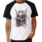 Camiseta Raglan Cavaleiros do Zodiaco Cdz Geek Nerd Séries 13