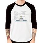 Camiseta Raglan Desenvolvedor Front-end CSS Manga 3/4 - Foca na Moda