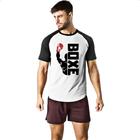 Camiseta Raglan Esporte boxe luva