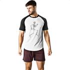Camiseta Raglan Esqueleto radiologia