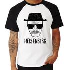 Camiseta Raglan Heisenberg - Foca na Moda