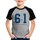 Camiseta Raglan Infantil 6x1 Eu sei que seis lembram - Foca na Moda