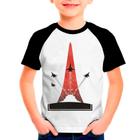 Camiseta Raglan Infantil Atari Games Jogos 01