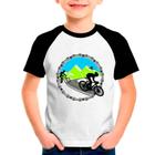 Camiseta Raglan Infantil Bike Bicicleta Ciclismo 09 - DESIGN CAMISETAS