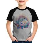 Camiseta Raglan Infantil Golfinho Fofo - Foca na Moda