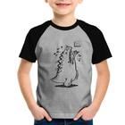 Camiseta Raglan Infantil Pause Break - Foca na Moda