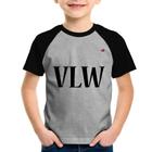 Camiseta Raglan Infantil VLW - Foca na Moda