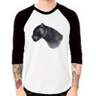 Camiseta Raglan Jaguar Manga 3/4 - Foca na Moda