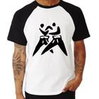 Camiseta Raglan Judô Jiu Jitsu - Foca na Moda