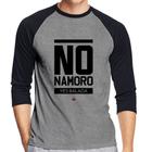 Camiseta Raglan No namoro, Yes balada Manga 3/4 - Foca na Moda