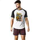 Camiseta Raglan Nostalgia Thundarr o barbaro