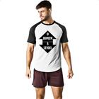 Camiseta Raglan O homem a lenda