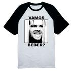 Camiseta Raglan O iluminado vamos beber