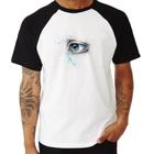 Camiseta Raglan Olho Arte - Foca na Moda