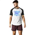 Camiseta Raglan Olho grego tempo negatividade