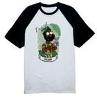 Camiseta Raglan Orixas Cartoon Ossain Eve o