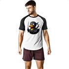 Camiseta Raglan Patinho de borracha Ninja