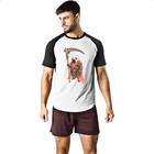 Camiseta Raglan Pug Guerreiro