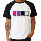 Camiseta Raglan Rock Color Guide - Foca na Moda