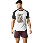 Camiseta Raglan Samurai japan art grafite